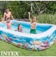 Intex- Piscina Family Pesci, Colore Bianco/Fantasia Marino, 305x183x56 cm, 58485
